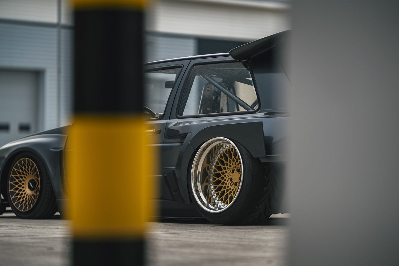 1986 Volkswagen Golf - Rotiform LHR-F - Bronze | Wheel Pros